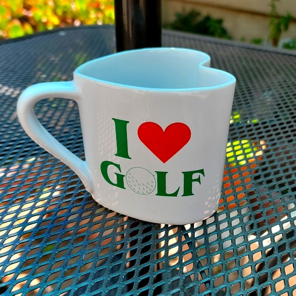 I ❤️ Golf 1993 mug or pencil holder - Picture 2 of 5